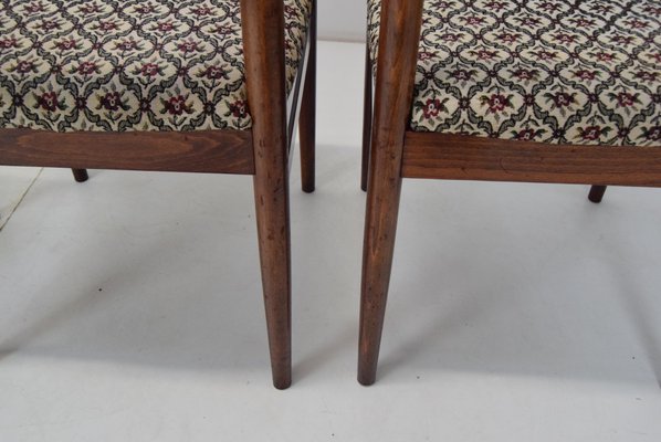 Mid-Century Chairs from TON, 1970s, Set of 4-TZ-1113568