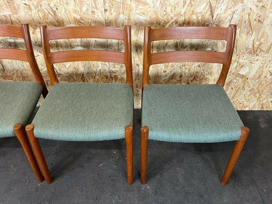 Mid-Century Chairs in Teak by Niels O. Möller for J. L. Møllers, 1960s, Set of 4-EJL-1117922