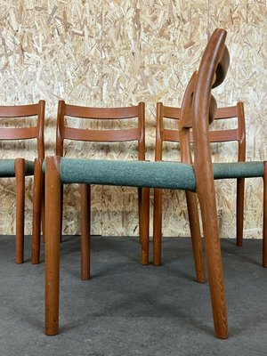 Mid-Century Chairs in Teak by Niels O. Möller for J. L. Møllers, 1960s, Set of 4-EJL-1117922