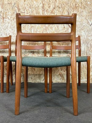 Mid-Century Chairs in Teak by Niels O. Möller for J. L. Møllers, 1960s, Set of 4-EJL-1117922