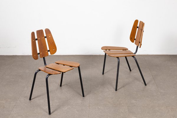 Mid-Century Chairs in the style of Gio Ponti, Set of 6-LMR-1788246