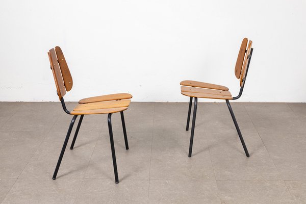 Mid-Century Chairs in the style of Gio Ponti, Set of 6-LMR-1788246