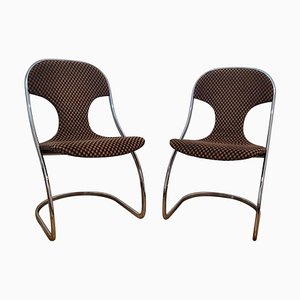 Mid-Century Chairs, Italy, 1970s, Set of 2-TZ-1092371