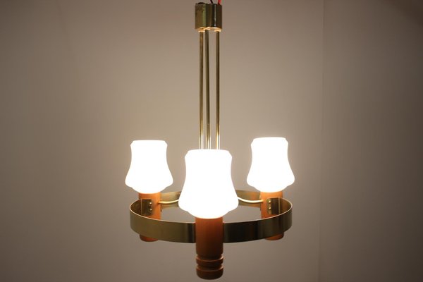 Mid-Century Chandelier, 1970s-TZ-703067