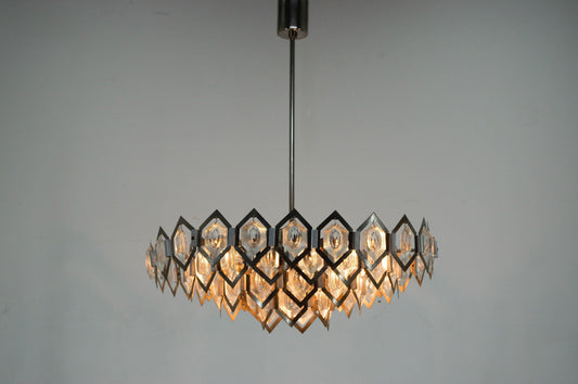 Mid-Century Chandelier attributed to Bejvl for Kamenicky Senov, 1960s