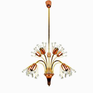 Mid-Century Chandelier by Emil Stejnar for Rupert Nikoll-ZDM-587318