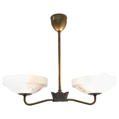 Mid-Century Chandelier by Zukov, 1950s-TZ-932200