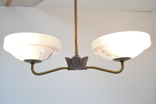 Mid-Century Chandelier by Zukov, 1950s-TZ-932200