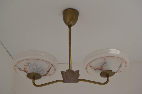 Mid-Century Chandelier by Zukov, 1950s-TZ-932200