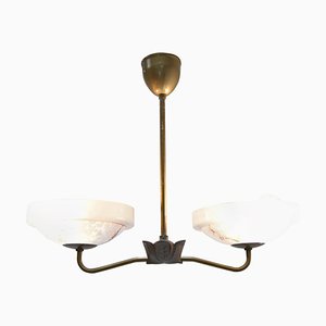 Mid-Century Chandelier by Zukov, 1950s-TZ-932200