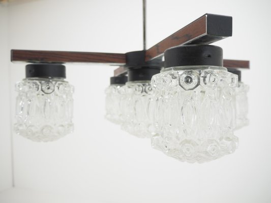 Mid-Century Chandelier, Czechoslovakia, 1960s-TZ-948041