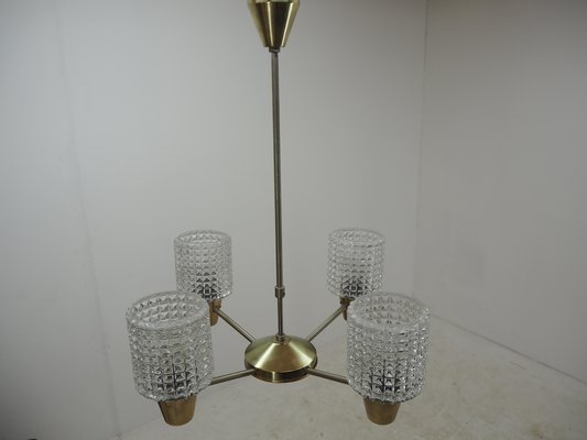 Mid-Century Chandelier, Czechoslovakia-TZ-1104758