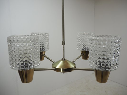 Mid-Century Chandelier, Czechoslovakia-TZ-1104758