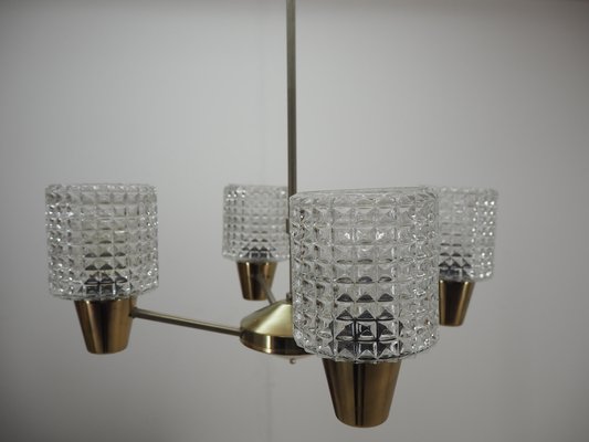 Mid-Century Chandelier, Czechoslovakia-TZ-1104758