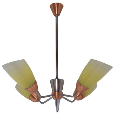 Mid-Century Chandelier from Drukov, 1960s-TZ-800347