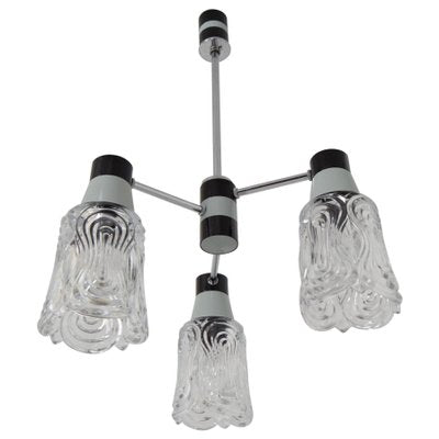 Mid-Century Chandelier from Drukov, 1960s-TZ-775693