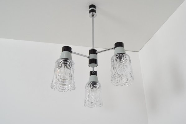 Mid-Century Chandelier from Drukov, 1960s-TZ-775693