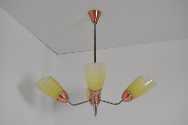 Mid-Century Chandelier from Drukov, 1960s-TZ-800347