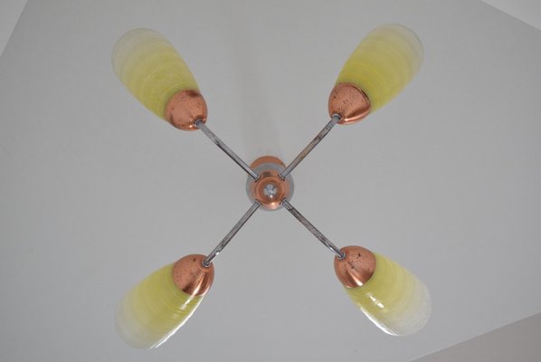 Mid-Century Chandelier from Drukov, 1960s-TZ-800347