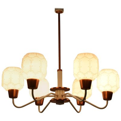 Mid-Century Chandelier from Drukov, 1970s-TZ-800349