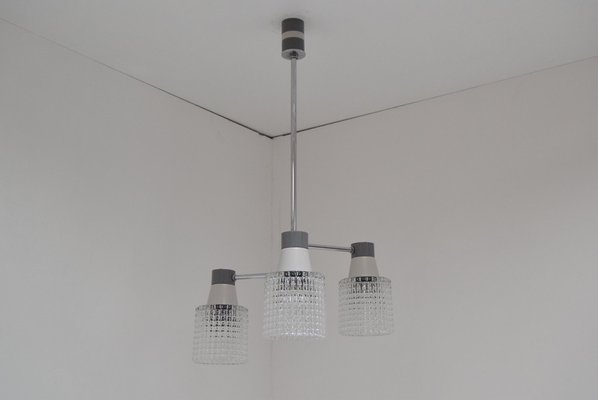 Mid-Century Chandelier from Drukov, 1970s-TZ-942413