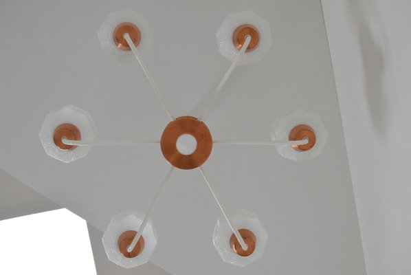 Mid-Century Chandelier from Drukov, 1970s-TZ-800349