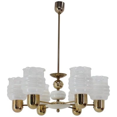 Mid-Century Chandelier from Kamenicky Senov, 1960s-TZ-687989