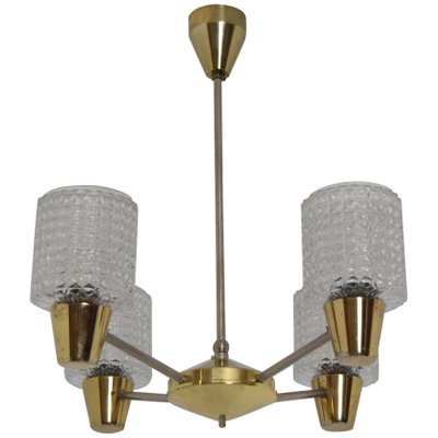 Mid-Century Chandelier from Kamenicky Senov, 1960s-TZ-807869