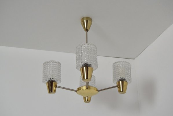 Mid-Century Chandelier from Kamenicky Senov, 1960s-TZ-807869