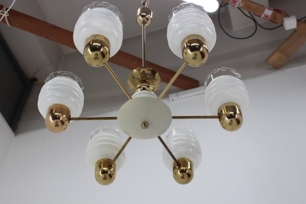 Mid-Century Chandelier from Kamenicky Senov, 1960s-TZ-687989