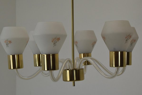 Mid-Century Chandelier from Kamenicky Senov, 1960s-TZ-1323208