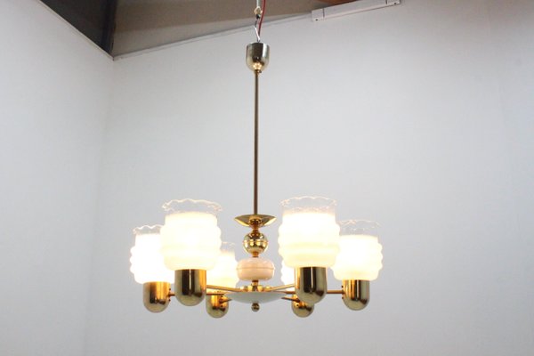 Mid-Century Chandelier from Kamenicky Senov, 1960s-TZ-687989