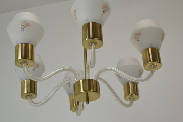 Mid-Century Chandelier from Kamenicky Senov, 1960s-TZ-1323208