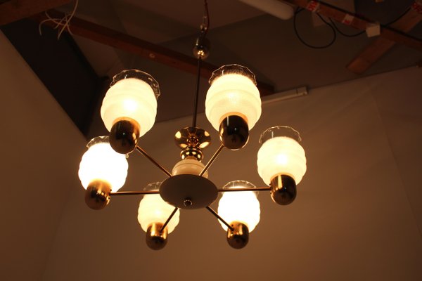 Mid-Century Chandelier from Kamenicky Senov, 1960s-TZ-687989