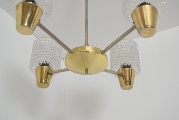 Mid-Century Chandelier from Kamenicky Senov, 1960s-TZ-807869