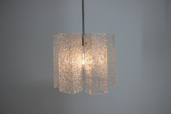 Mid-Century Chandelier from Kamenický Šenov, 1960s-TZ-590979