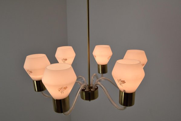 Mid-Century Chandelier from Kamenicky Senov, 1960s-TZ-1323208