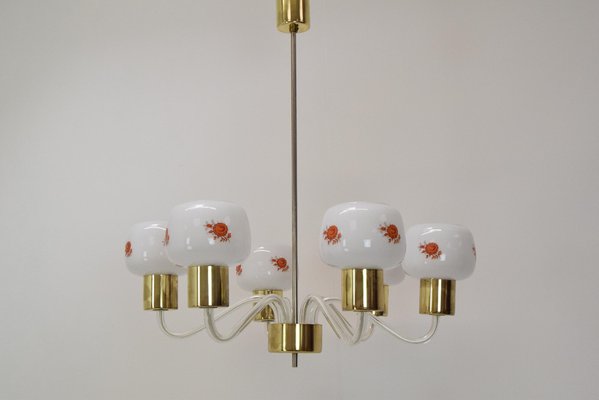 Mid-Century Chandelier from Kamenicky Senov, 1970s-TZ-1364723