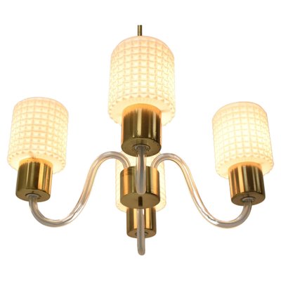 Mid-Century Chandelier from Kamenicky Senov, 1970s-TZ-1364724