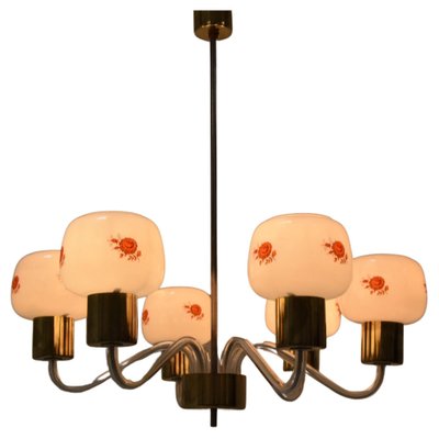 Mid-Century Chandelier from Kamenicky Senov, 1970s-TZ-1364723