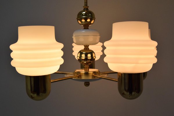 Mid-Century Chandelier from Kamenicky Senov, 1970s-TZ-1342505