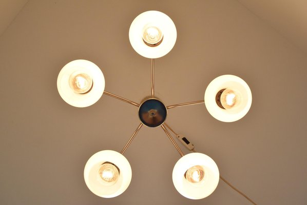 Mid-Century Chandelier from Kamenicky Senov, 1970s-TZ-950069