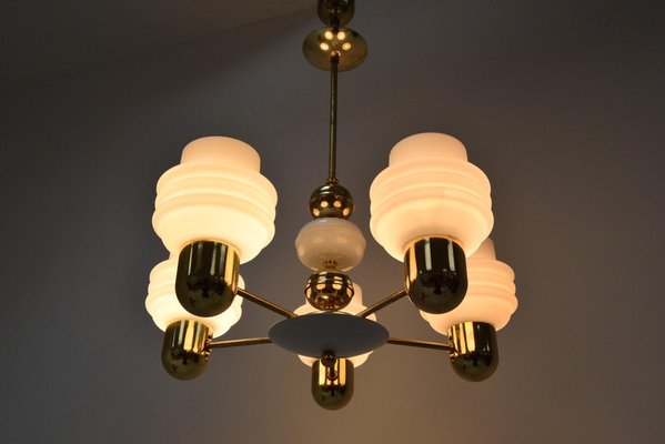 Mid-Century Chandelier from Kamenicky Senov, 1970s-TZ-1342505