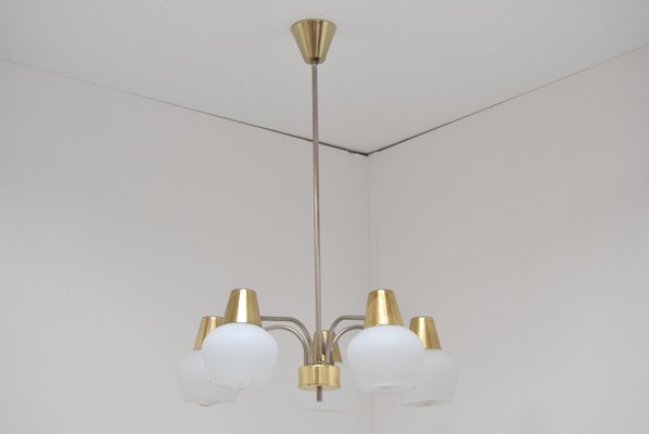 Mid-Century Chandelier from Kamenicky Senov, 1970s-TZ-950069