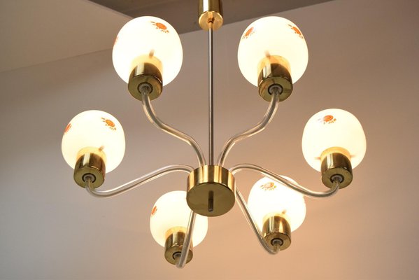 Mid-Century Chandelier from Kamenicky Senov, 1970s-TZ-1364723