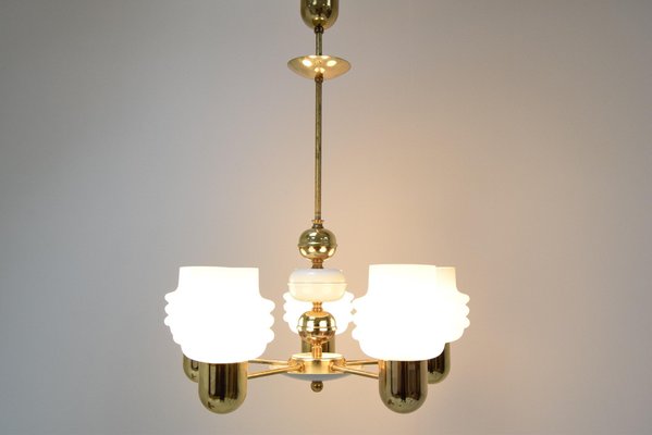 Mid-Century Chandelier from Kamenicky Senov, 1970s-TZ-1342505