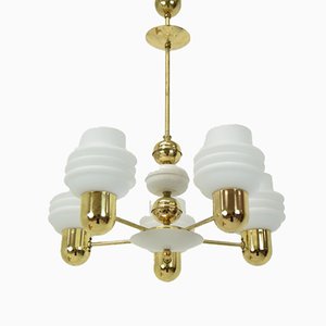 Mid-Century Chandelier from Kamenicky Senov, 1970s-TZ-1342505