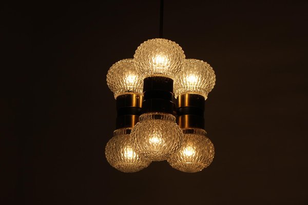 Mid-Century Chandelier from Napako, 1960s-TZ-705054