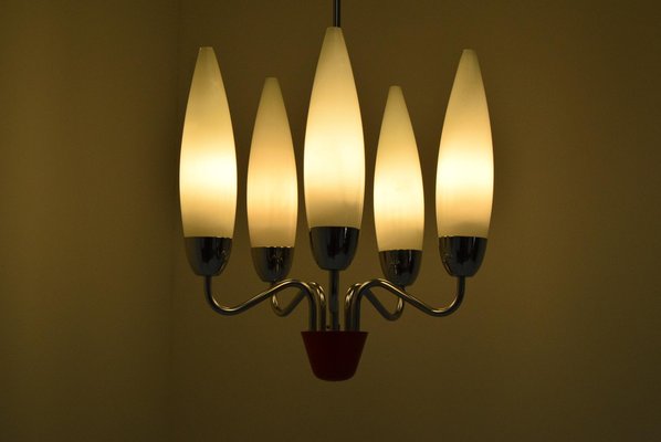 Mid-Century Chandelier from Napako, 1960s-TZ-1098754