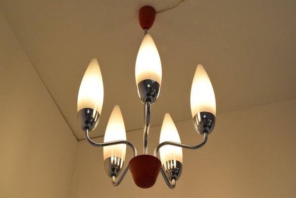 Mid-Century Chandelier from Napako, 1960s-TZ-1098754